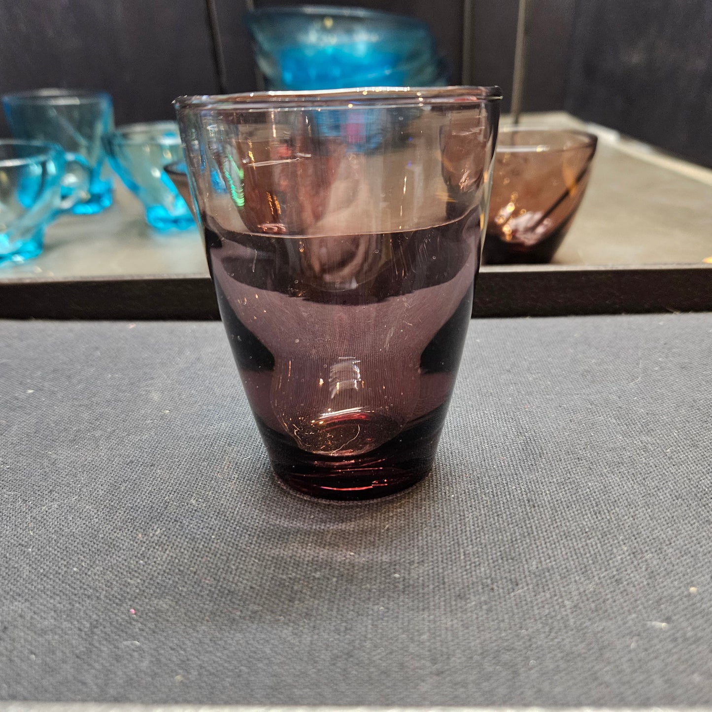 Vintage Amethyst Purple Juice Glass 7833