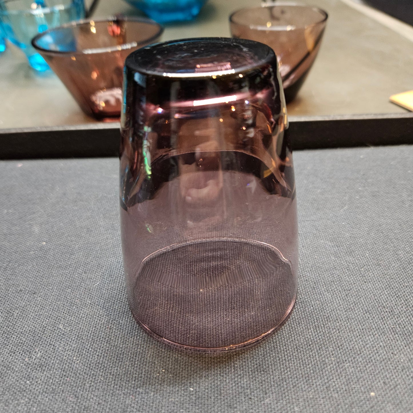 Vintage Amethyst Purple Juice Glass 7833