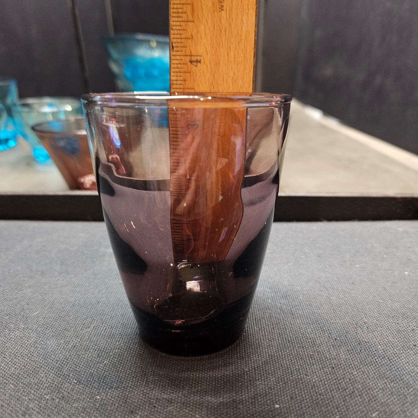 Vintage Amethyst Purple Juice Glass 7833