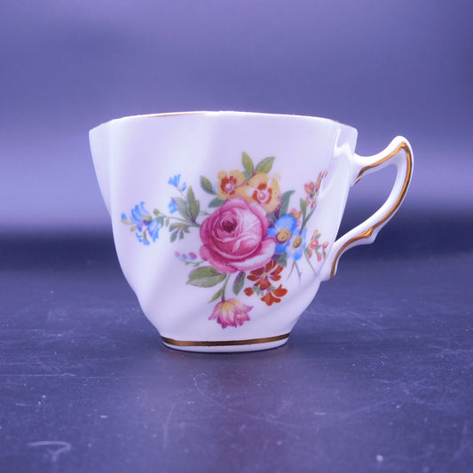 Sip in Style: Embrace the Elegance of English Tea Parties with this Vintage Clare Bone China Teacup (7177)