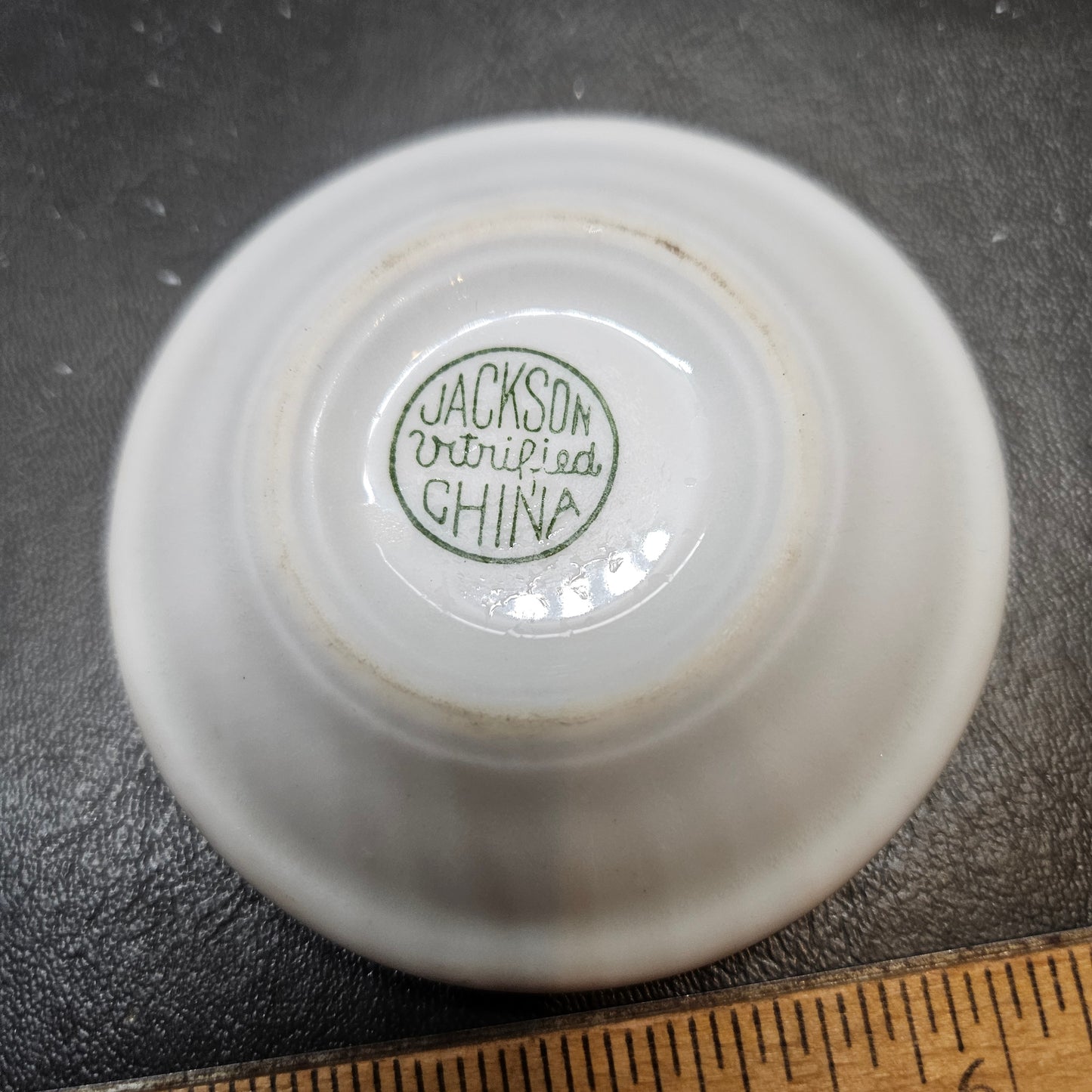 Vintage Restaurant China Butter Dish Jackson Vitrified China 7817
