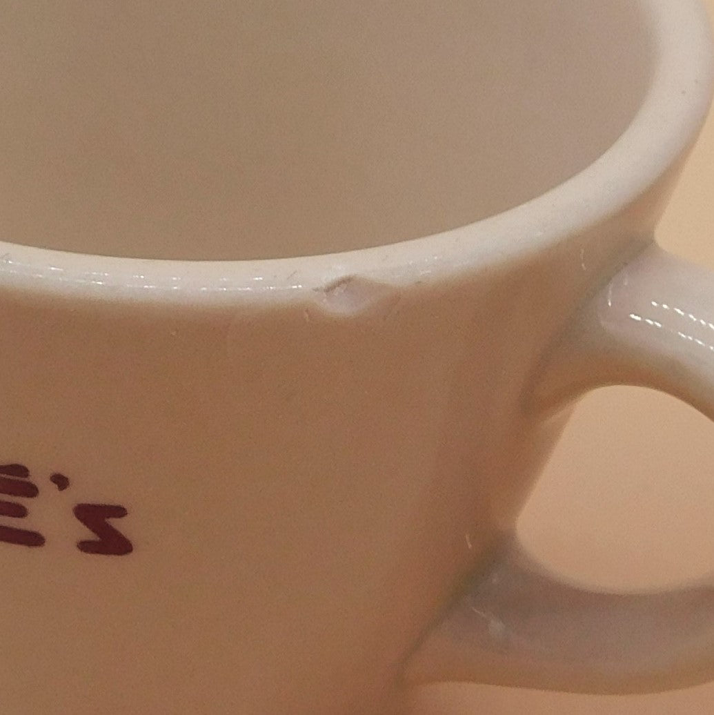 Vintage Nestle' Coffee Mugs, Inca Ware Shenago Restaurant Ware (6853) FREE SHIPPING!!