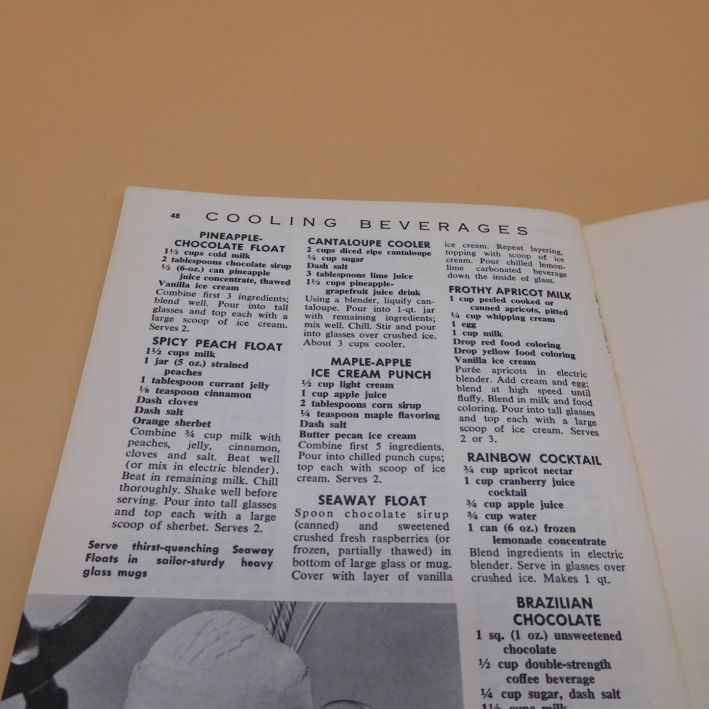 Vintage Meals For Two Recipe Book, 1969 (R116) FREE SHIPPING!!